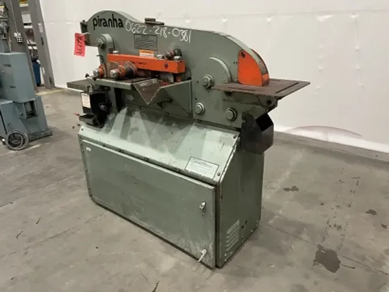Piranha Model P-50 Ironworker