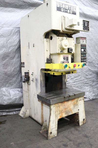 80 TON STAMTEC GAP FRAME PRESS: STOCK 72887