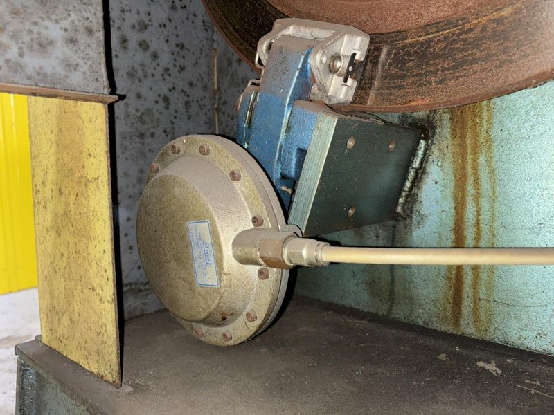 10,000 LBS X 36" METFORM MODEL #MCO1421-1 PULL OFF UNCOILER COIL REEL, NEW 1997: STOCK #21328
