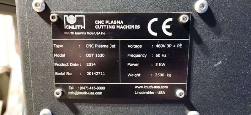 Knuth CNC Plasma Jet DST1530
