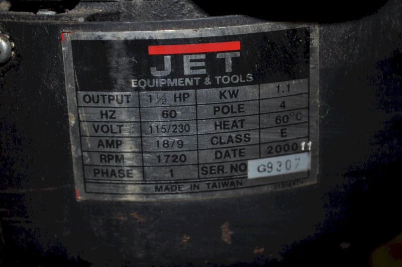 20" Jet Single Spindle drill Press