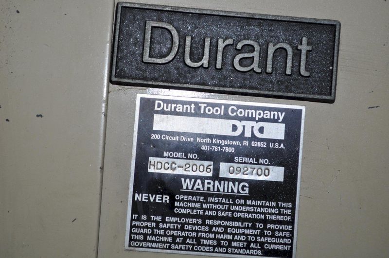 2000 LB X 6" X .130" DURANT COIL CRADLE STRAIGHTENER