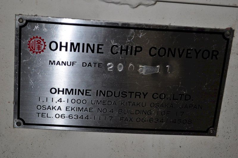 13' x 14" OHMINE SCRAP CONVEYOR