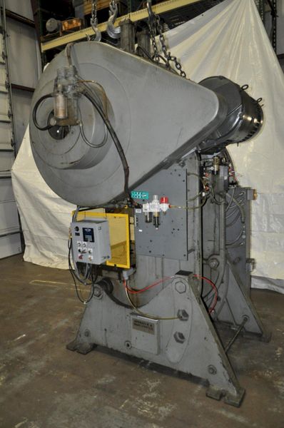 80 TON SOUTHBEND JOHNSON OBI METAL STAMPING PRESS