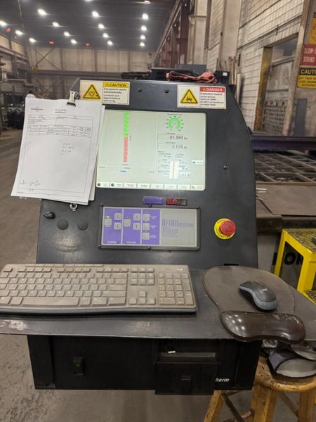 Retro Systems HHD78ETR150 6′ X 12′ Plasma Table W/Hypertherm HPR130XD