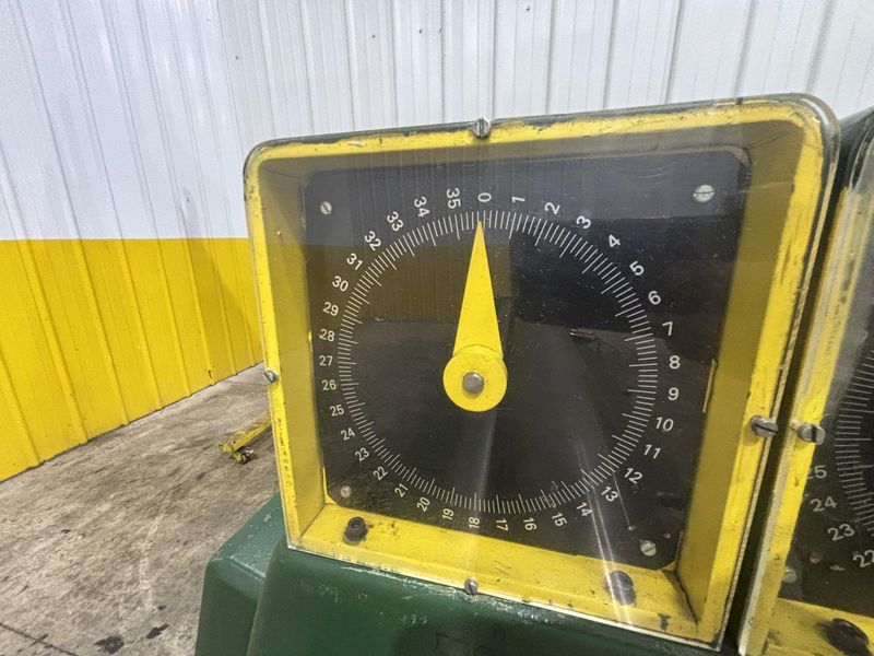 12' X 1/4" ROUNDO MODEL #PS-205 DOUBLE PINCH HYDRAULIC 3 ROLL PLATE ROLL: STOCK #23118