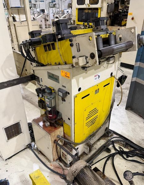 150-ton Minster "Piece-Maker" Back Geared Straight Side Press Model P2-150-60 For Sale, Year 199