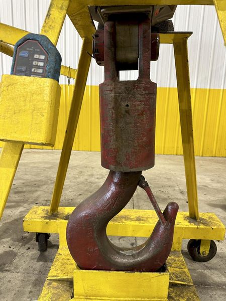 100,000 LBS CAPACITY PORTA-WEIGH MODEL #MSI-4300 DIGITAL CRANE SCALE WITH HOOK: STOCK #21999
