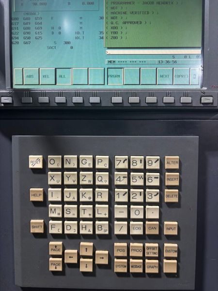 Okuma & Howa MILLAC-550H CNC Horizontal Machining Center