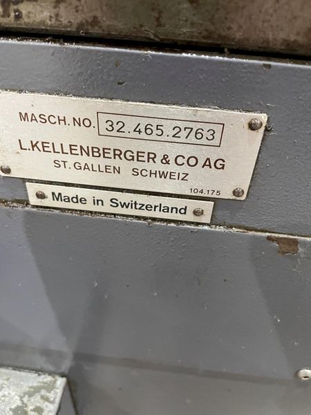 10"/22" x 40" Kellenberger Model1000U ID/OD  Universal Grinder