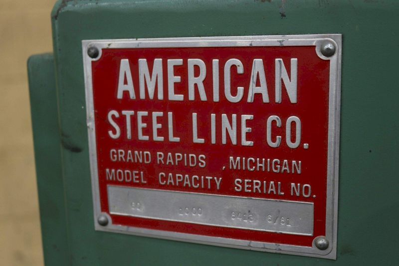 1000 LBS X 18" AMERICAN STEEL LINE COIL REEL: STOCK #73430