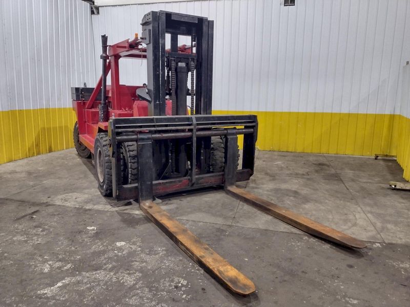 50,000 LB CAPACITY TAYLOR (EAGLE FRAME) MODEL #YS DETROIT DIESEL HEAVY DUTY FORKLIFT: STOCK #181
