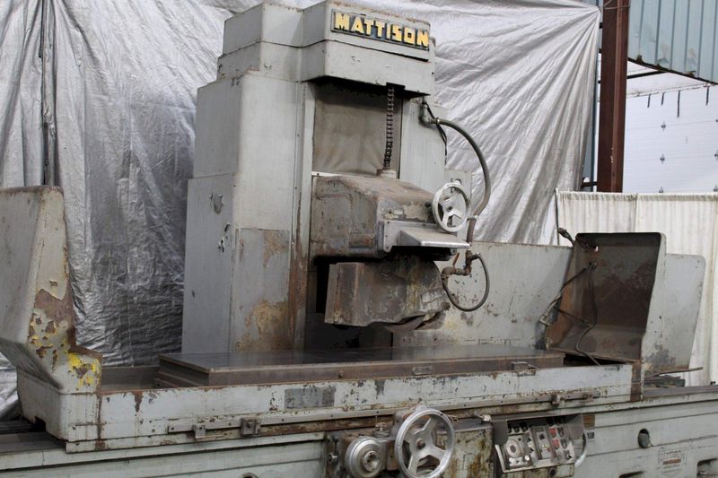 24" X 96" X 30" MATTISON HORIZONTAL SURFACE  GRINDER: STOCK #58851