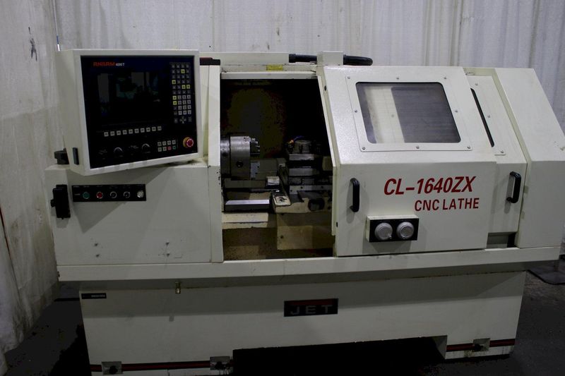 JET MODEL CL-1640 ZX CNC LATHE: STOCK #74504