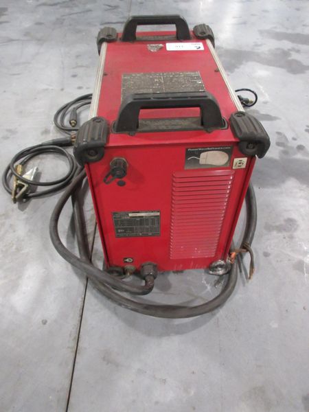 Lincoln Electric Power Wave C300 multi-process power source with an integrated wire feeder- Auction Item