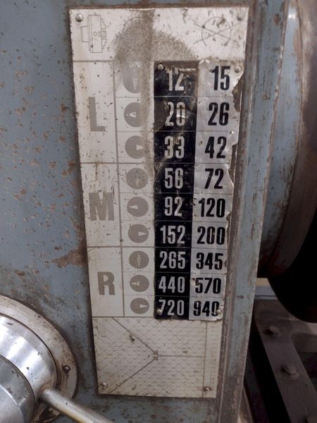 30" X 96" GEMINIS 9" HOLLOW SPINDLE MODEL #GE-870 ENGINE LATHE, 9" HOLE: STOCK #18925