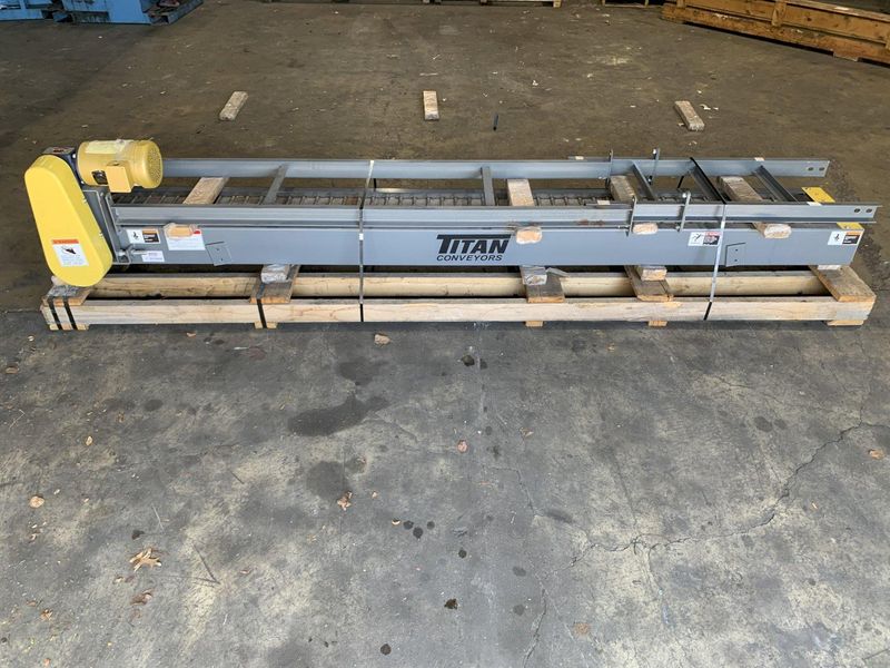 Titan Hinged Steel Belt Conveyor BRAND NEW