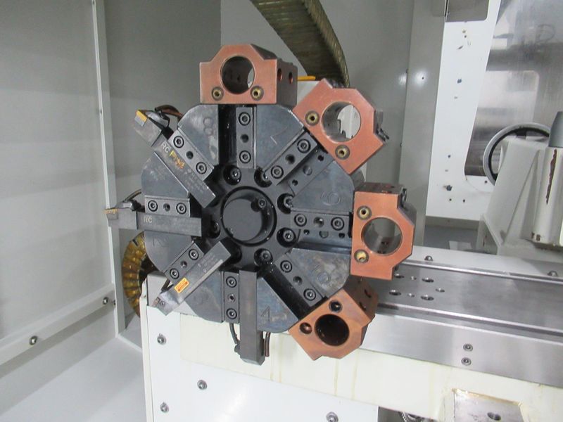Milltronics ML18/60 2-Axis Combination Lathe, 8 Station Turret, Tailstock