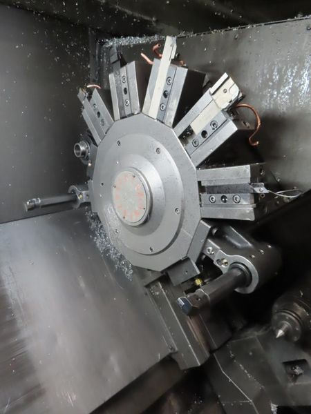 Mori Seiki SL-25Y CNC Turning with Y-Axis Capability, MF-T6 CNC Control, 10" 3-Jaw Chuck, Y-Axis Capability, Tailstock, Chip Conveyor- Auction Item