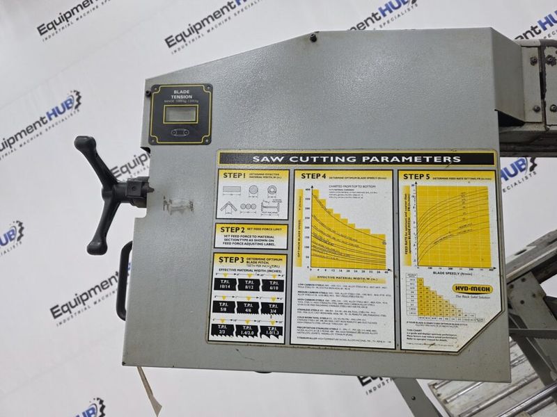 Hyd-Mech S-20A Series III 13″ x 18″ Automatic Horizontal Mitering Band Saw