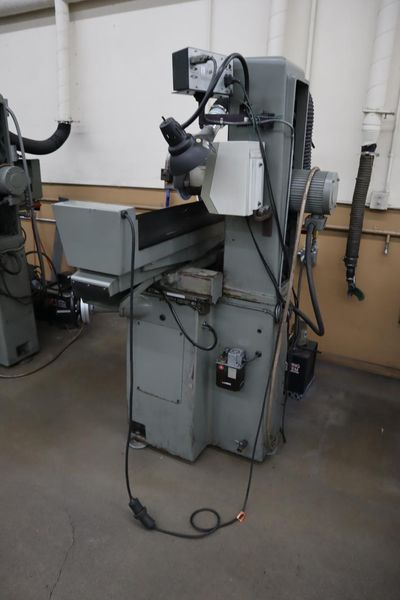 Mitsui High-Tech MSG-200MH Hand Feed Surface Grinder, 6"x12" ElectroMagnetic Chuck, Sony 1-Axis DRO, Vac-U-Guard, Coolant- Auction Item
