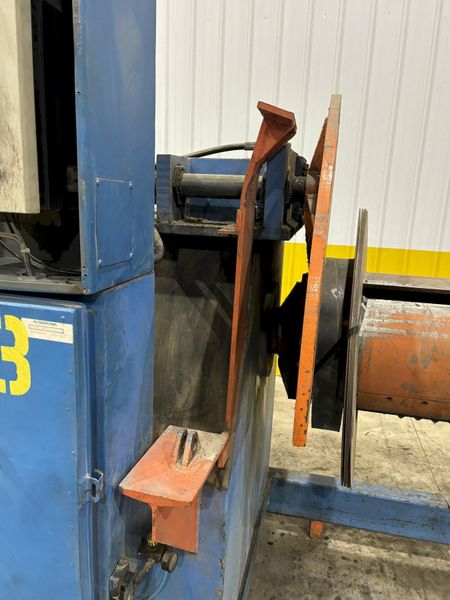 10,000 LB X 54" AMERICAN MODEL #1000 POWERED RECOILER WITH PUSH OFF: STOCK #21981