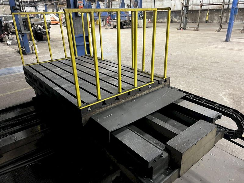 4" SHIBAURA MODEL BT-10B TABLE TYPE HORIZONTAL BORING MILL: STOCK #18188