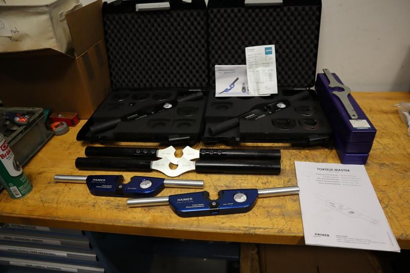 Haimer Torque Master ER Collet Wrenches and Collet Wrenches- Auction Item