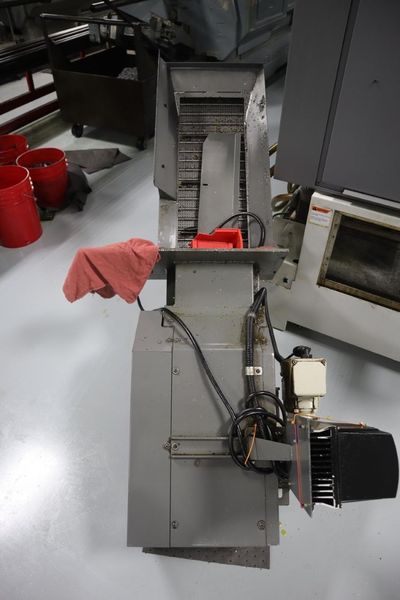 Citizen K16E Type VIIP CNC Swiss Machine, CAV16KE-IS Bar Feed, LNS Chip Conveyor, Coolblaster CB510 Coolant System, Parts Conveyor- Auction Item