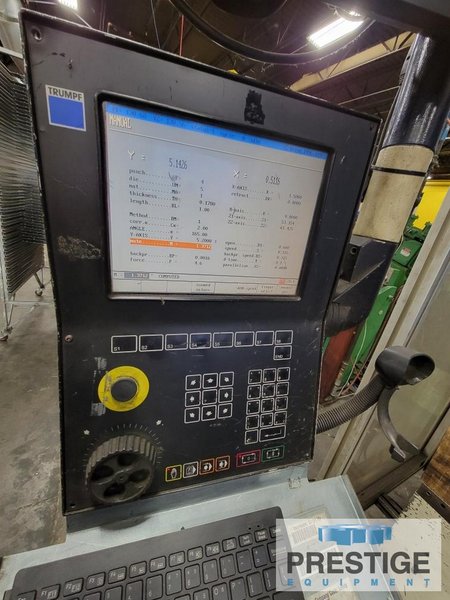 Trumpf TrumaBend C110, 121 Ton, 122" OA, 106" BH, Delem 6-Axis CNC, 2002, #32164