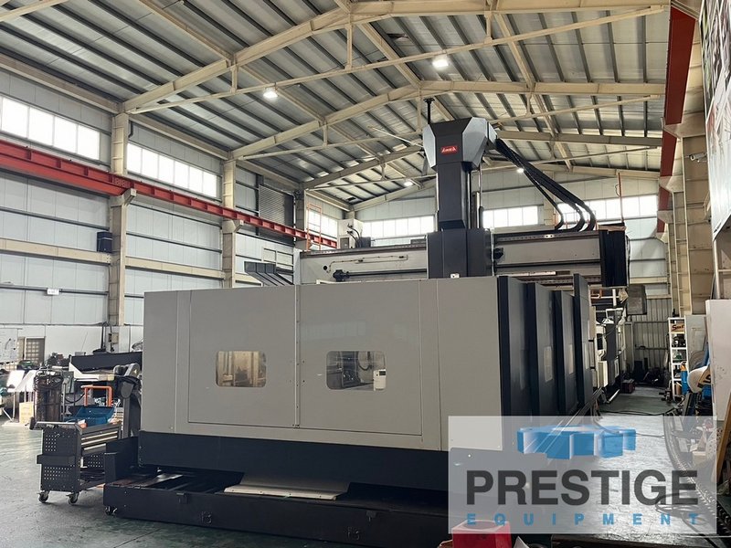 AWEA HVM-5032, 5-Face, X-197", Y-153", 126" B/C, Fanuc 18i, 60 ATC, Rt. Angle Head, Universal, Hd, TSC, 2012, #43071