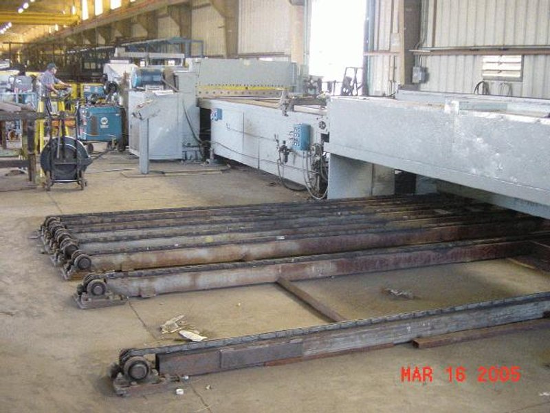 72" X .135" Rowe, 25K Uncoiler, Complete Line