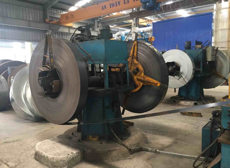 102mm x 4mm Aogang HF Tube Mill