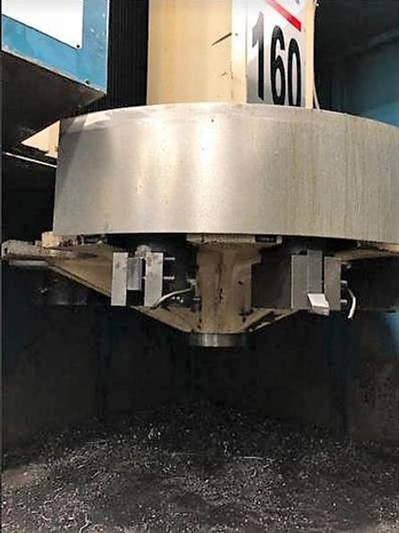 144" Phoenix VTC144/160, 2-Rams w/ATC, 160" Swing, Fanuc 18i 4-Axis CNC,'09 #29600