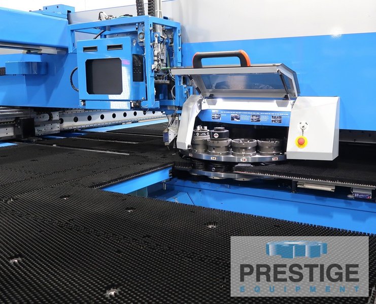 Prima Power Shear Genius SG1530, 33 Ton 16-Sta. Electro-Servo Trt, 60" Y, 120" X, Integrated R.A Shear, 2020 #43048