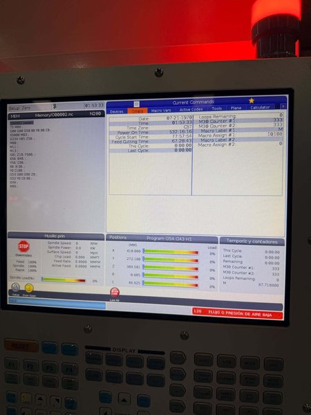 2022 HAAS UMC-1000SS with Only 50 Cutting Hours