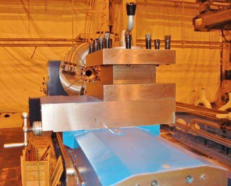 71" x 118" Tru-Turn,,55" Over C/S, 315 RPM, Steady Rests,  Inch/Metric Threading, 40 HP, BRAND NEW, #25029
