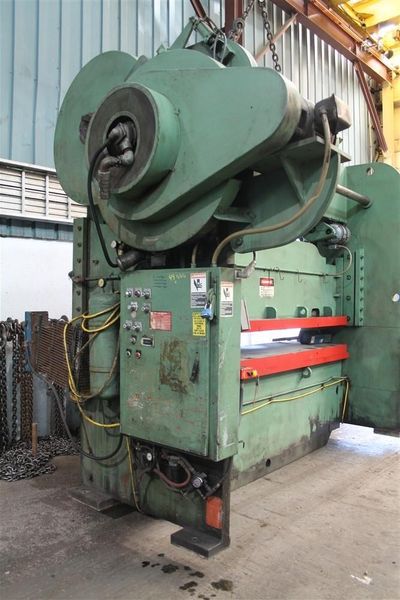 150 TON X 10' DREIS & KRUMP BRAKE/STRAIGHT SIDE PRESS: STOCK #58854