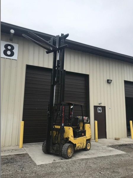 8000 LBS HYSTER PROPANE FORKLIFT: STOCK 65048