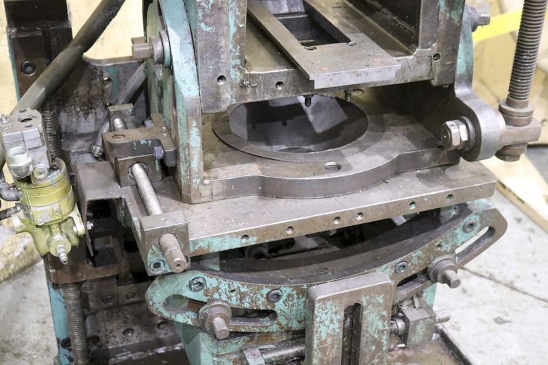 18 TON TISHKEN MODEL #COT-6 CUTOMATIC CUTOFF PRESS: STOCK #70959