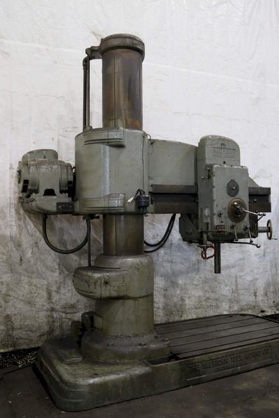 5' X 13' AMERICAN RADIAL DRILL: STOCK #71447