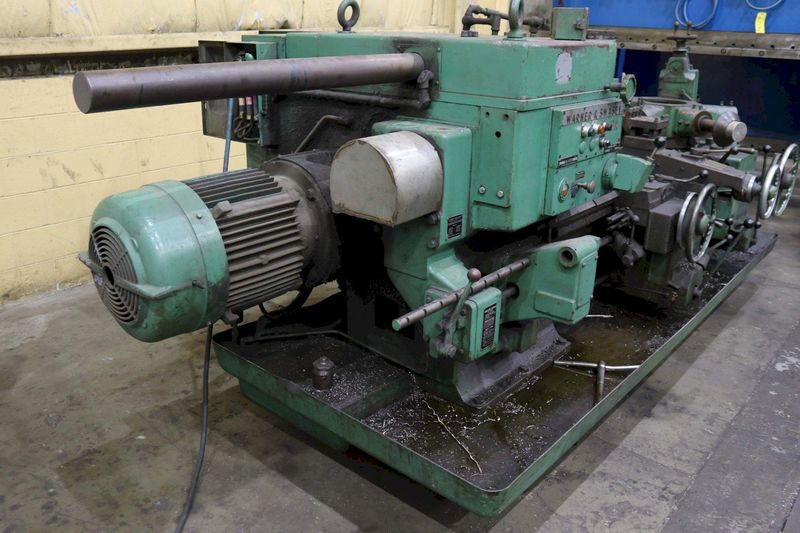 #2A WARNER & SWASEY SADDLE TYPE TURRET LATHE: STOCK #73610