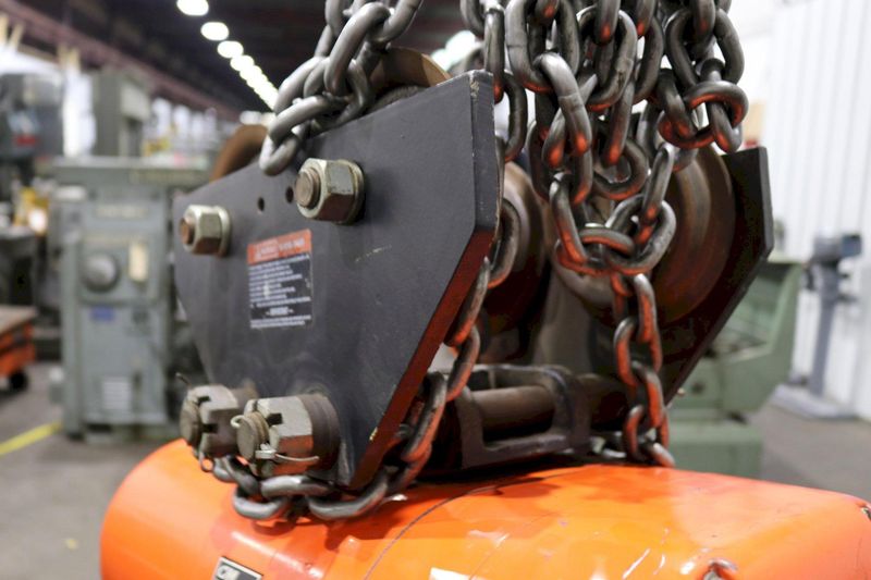 2 TON C & M ELECTRIC CHAIN HOIST: STOCK #73525