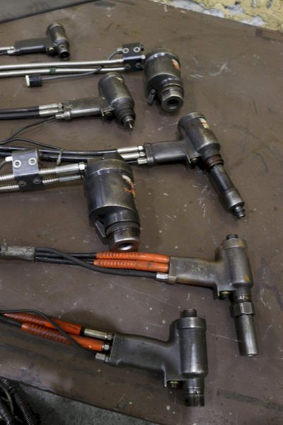 HUCK MODEL #918 POWERRIG HYDRAULIC UNIT WITH GUNS: STOCK #73301