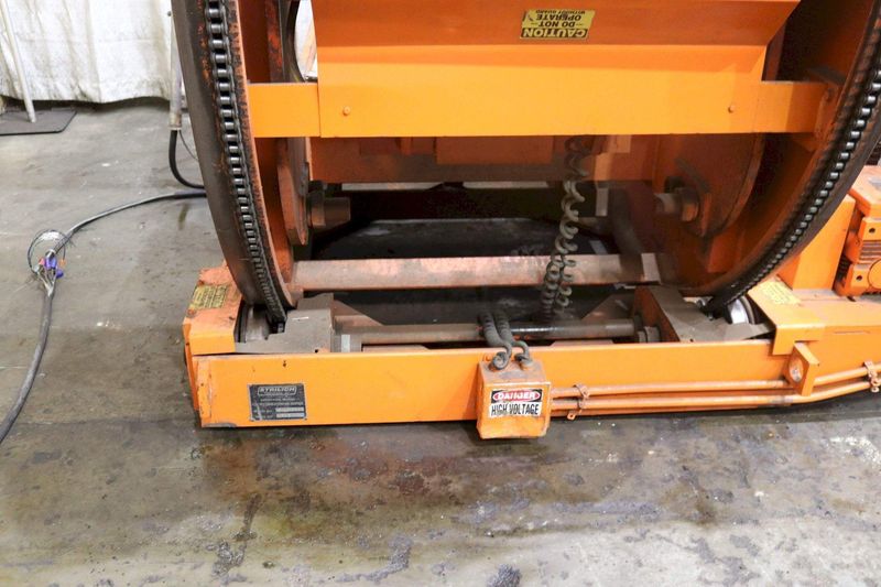 20,000 LBS STRILICH TRAVELING UPENDER WITH COIL CAR: STOCK #72763