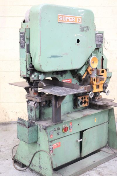 5' X 5' X 1/2' PEDDINGHAUS IRONWORKER: STOCK #72681