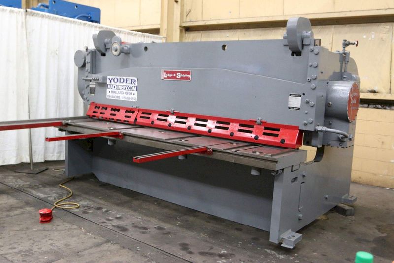 10' X 5/8' LODGE & SHIPLEY POWER SQUARING SHEAR: STOCK #69284