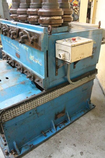 7 ROLL BOUCHER 1.5" SINGLE PLANE TUBE STRAIGHTENER: STOCK #65627