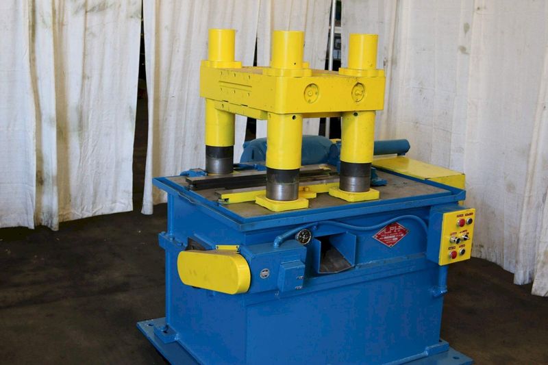 125 TON ALPHA 4 POST CUTOFF PRESS: STOCK #64362
