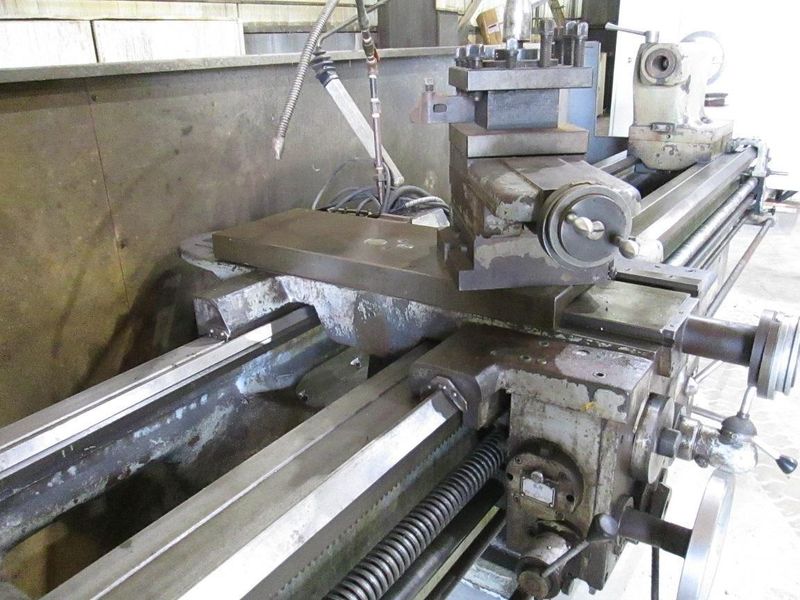 32" X 96" AJAX GAP BED ENGINE LATHE: STOCK #62346